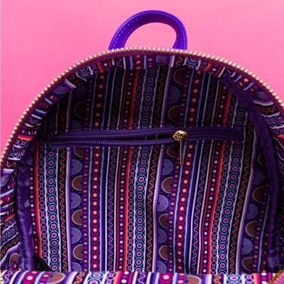 Loungefly Disney Pixar Coco Miguel Rides Pepita Mini Backpack Glow in the Dark - Picture 5 of 12